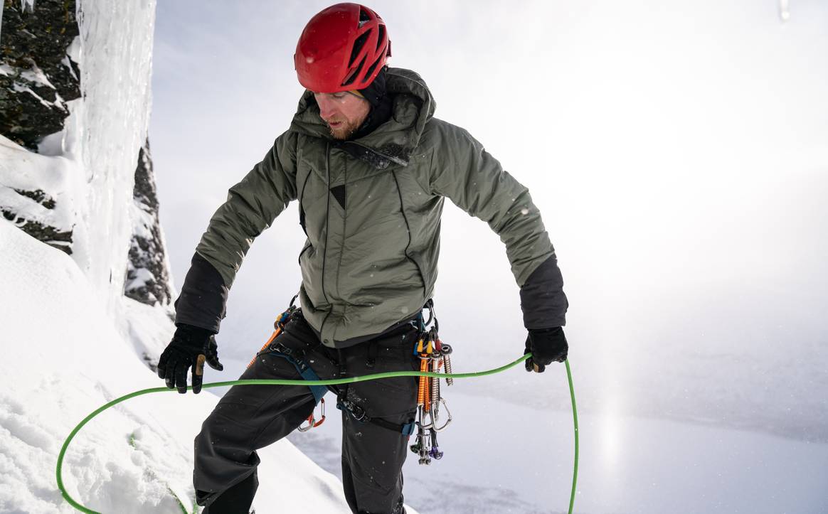 Slam Jam geht mit Klättermusen bergsteigen