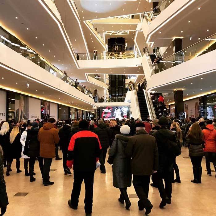 В Минске открылся торгово-развлекательный центр Galleria Minsk