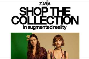 Zara offers augmented reality