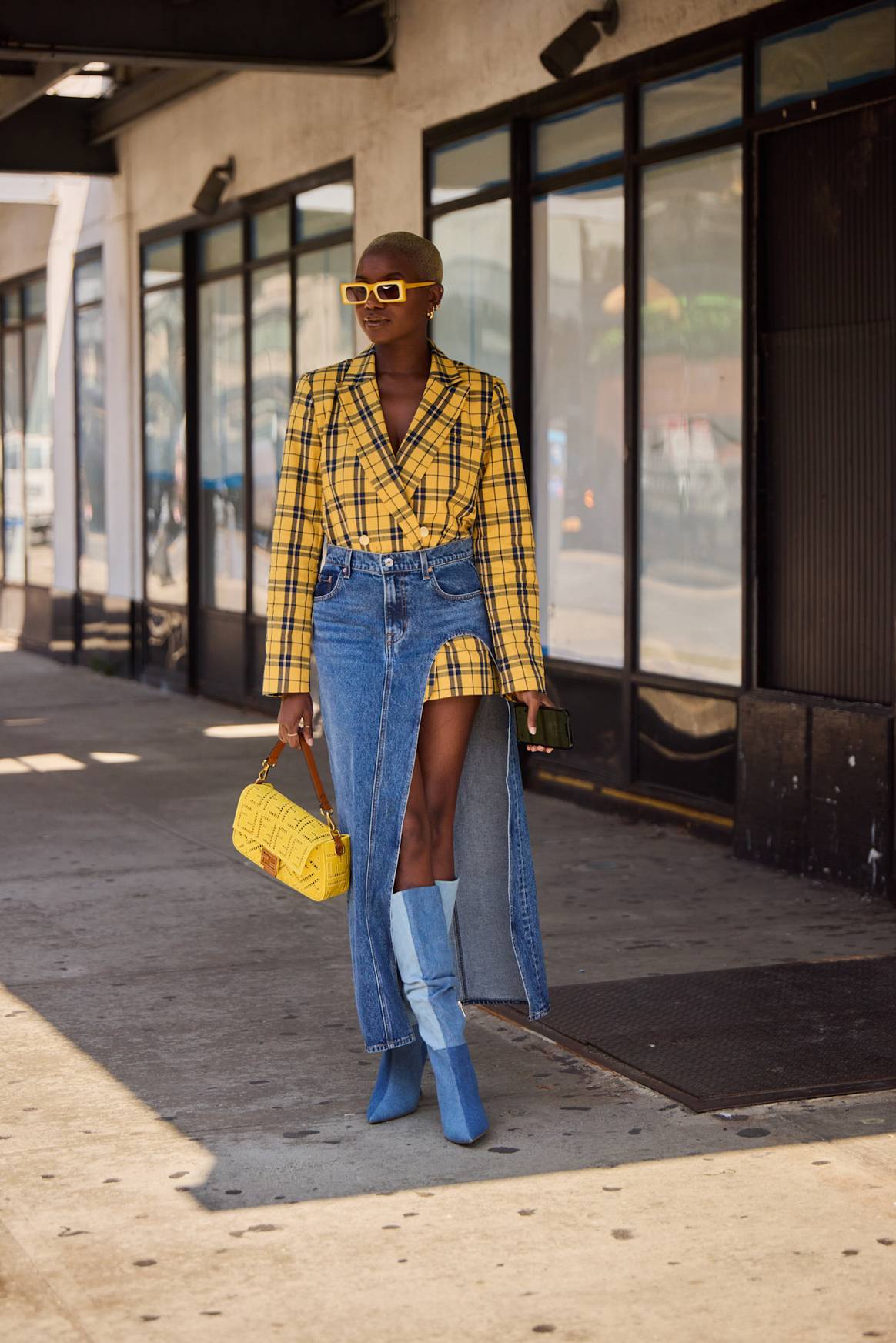 NYFW SS25 street style (el estilo de la calle).