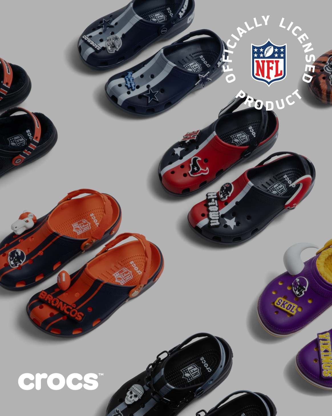 NFL x Crocs Collection