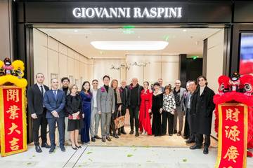 Giovanni Raspini eröffnet ersten Store in China