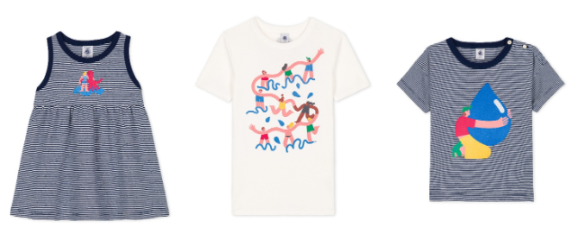 Petit Bateau x Water Family