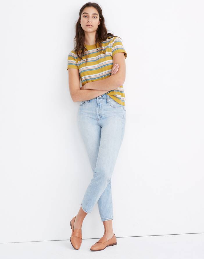 Northside Vintage Tee in Nassau Stripe | Madewell