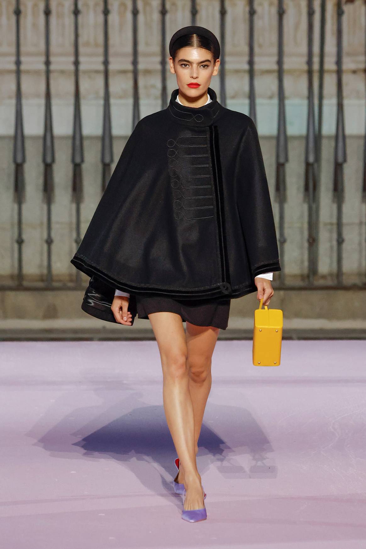 Carolina Herrera, presentación en la Plaza Mayor de Madrid de la colección Primavera/Verano 2026.