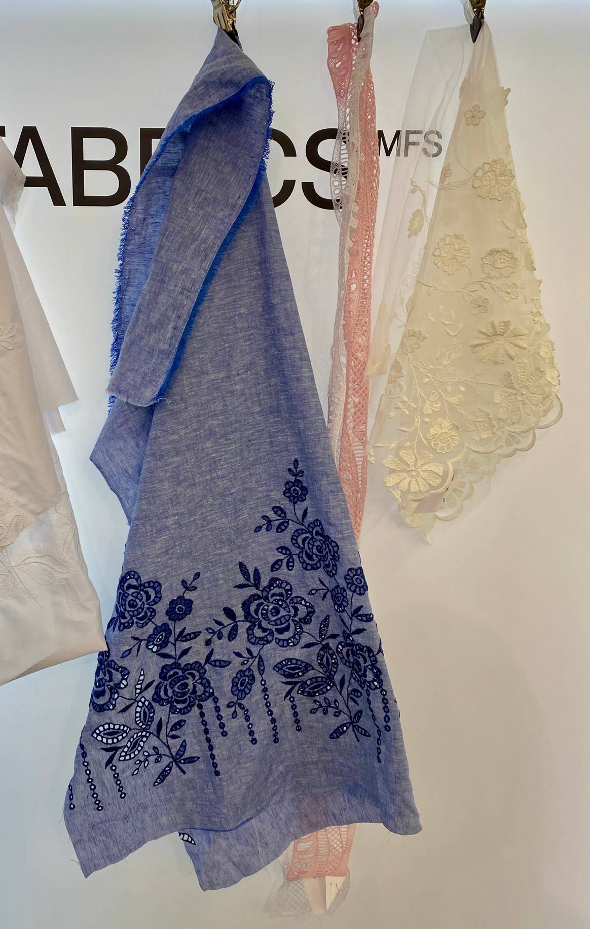 Lace and embroidery will be important in the SS27 season.