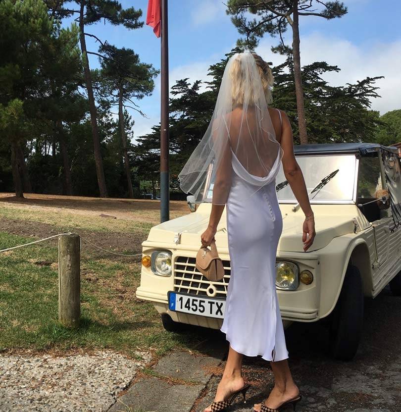 Pronovias viste a la influencer francesa Adenorah en su boda