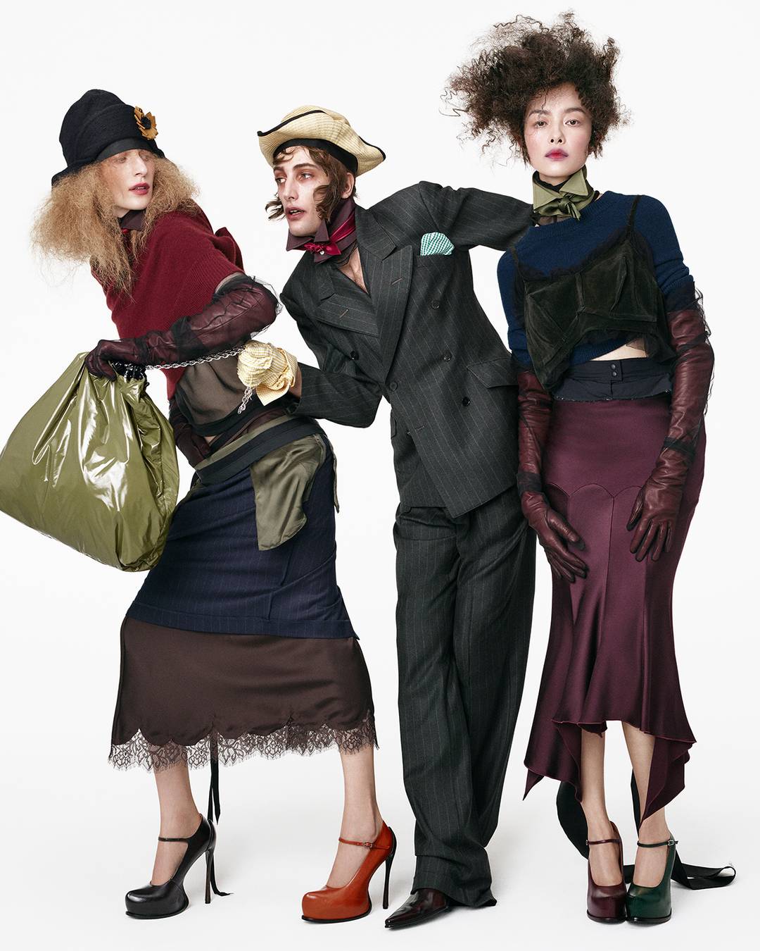 Immagine della campagna della collezione Re{form} Zara Vol. 1, disegnata da John Galliano per Zara.