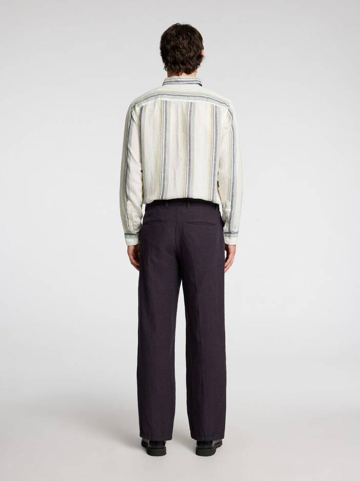 220 Loose Fit Broek Van Linnenblend | Selected Homme