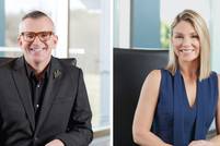 Rack Room Shoes promotes Brian Burnett and Molly Hartney