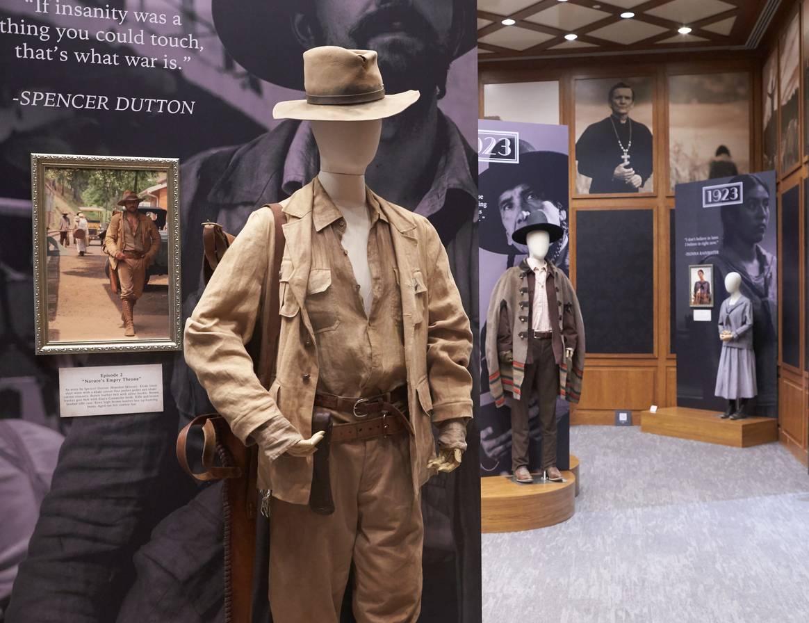 Image: The Paley Center; The ‘1923’ Exhibit: Costume Design Across Three Continents