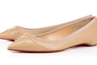 Louboutin now offering nude flats