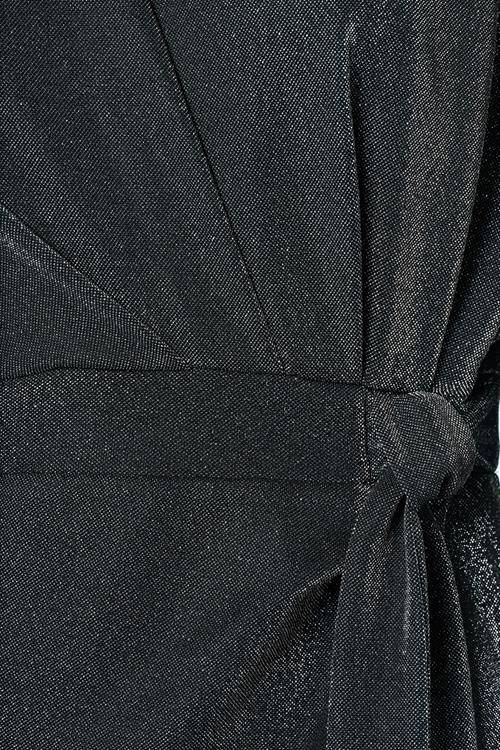 Milan Metallic Jurk Zilver | Mart Visser