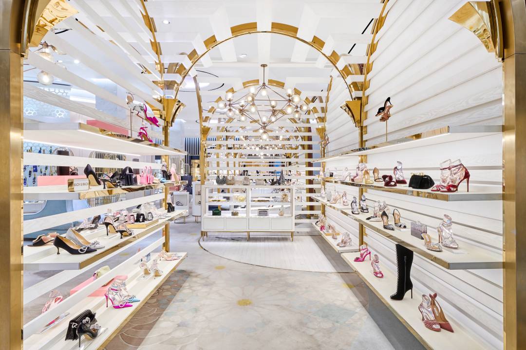 Il negozio Level Shoes di Dubai