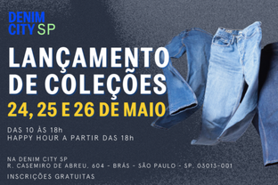 Denim City SP tem semana de lançamentos de 24 a 26 de maio