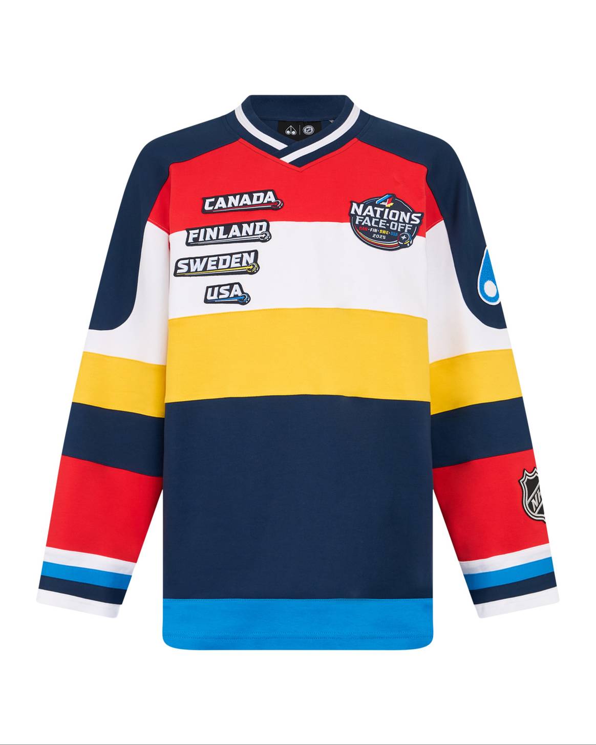 Moose Knuckles x NHL Four Nations Face-Off jersey