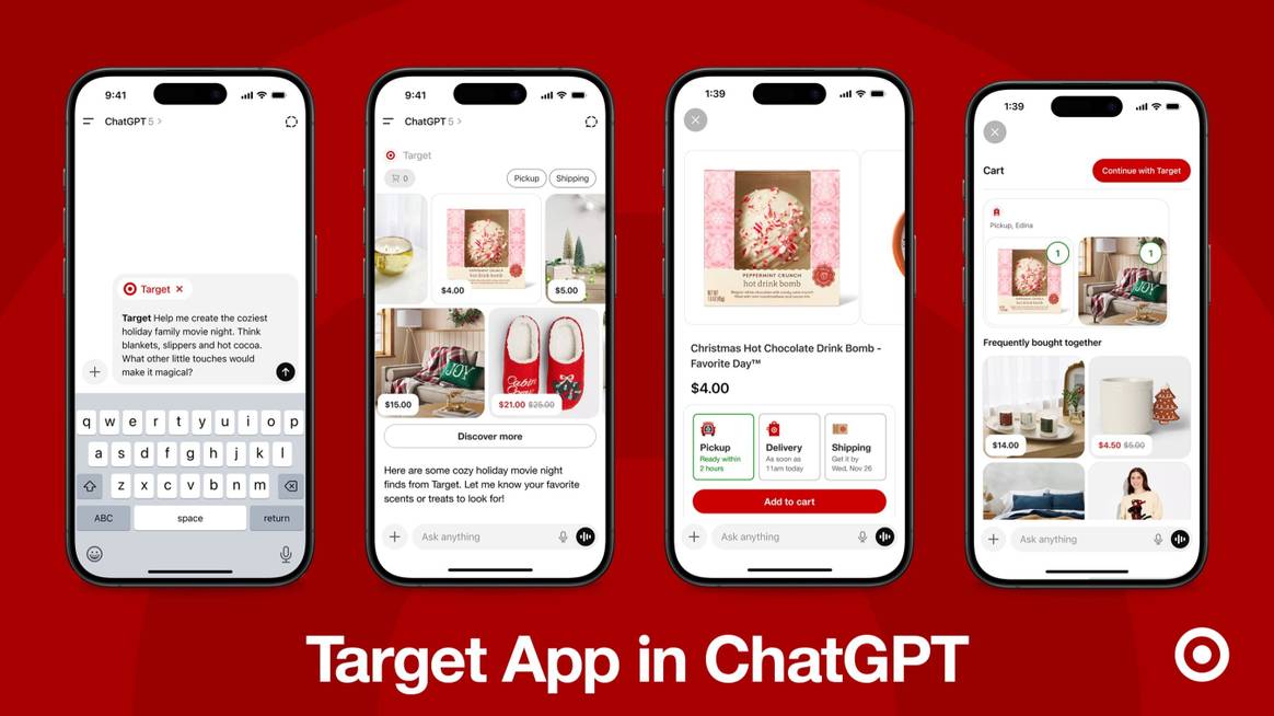 Target to launch curated app in ChatGPT