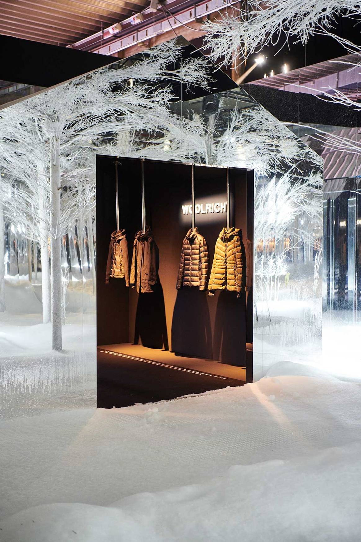 Pitti Uomo 97: Woolrich winter wonderland