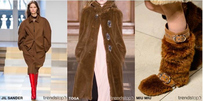 Fall Winter 2017-18 Womenswear Colour on the Catwalks