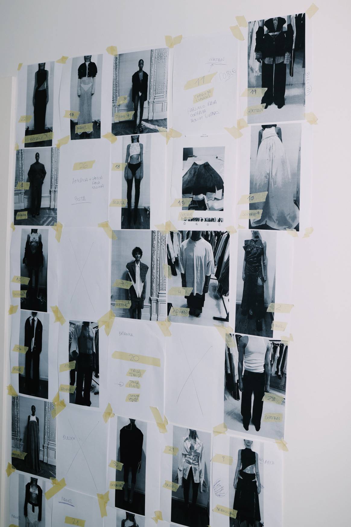 Imagen BTS de Sonia Carrasco SS23 "Sex & Crafts", por Goldie Williams