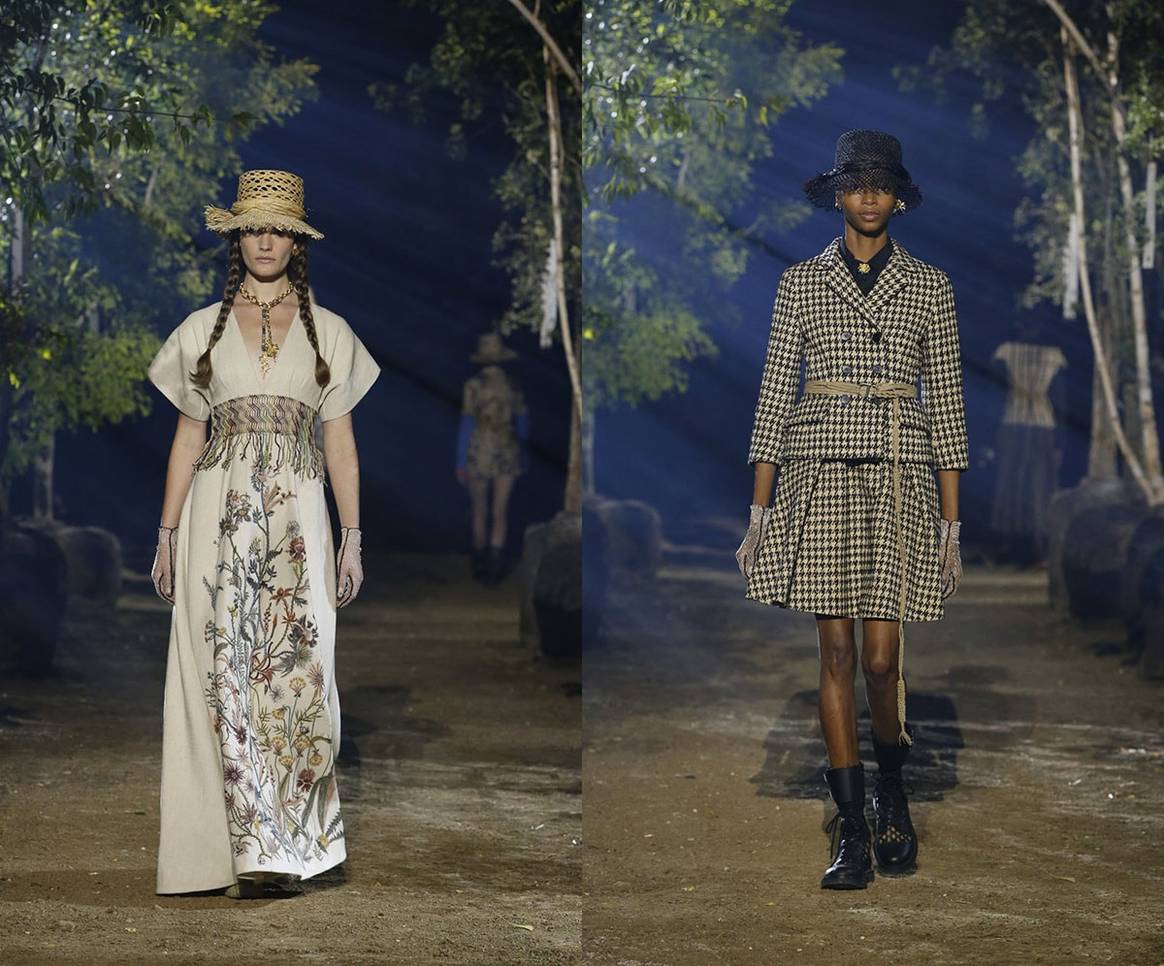 Pour son défilé printemps-été 2020, Dior signe une ode à la végétation et à sa diversité