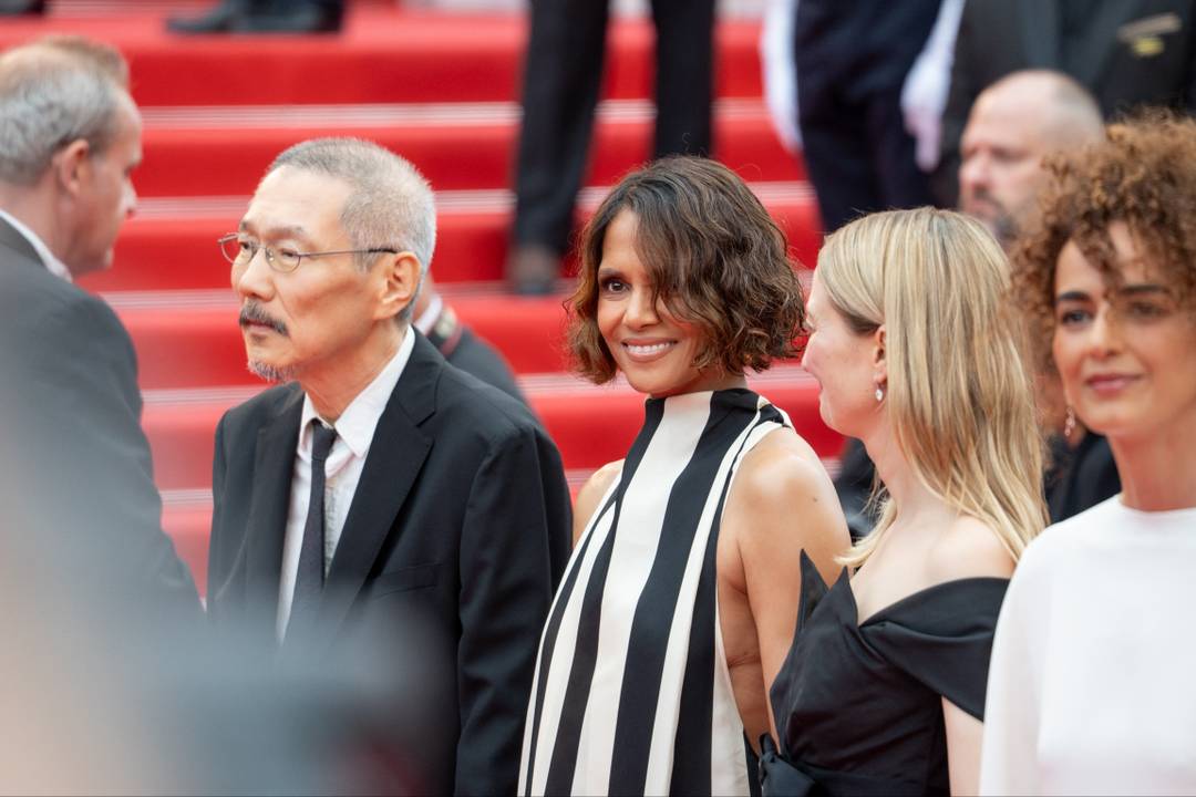 Halle Berry, attends the red carpet for the opening ceremony, annual Cannes Film Festival in Cannes, on May 13, 2025.