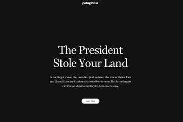 Patagonia demandará al presidente Trump para proteger tierras públicas