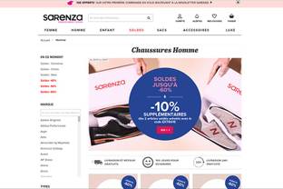 Sarenza lanceert eigen schoenenmerk voor mannen