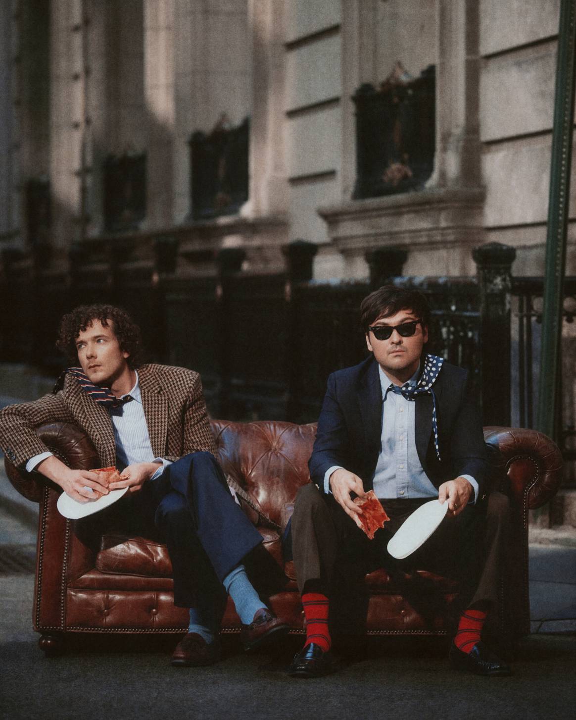 J.Crew casts comedy trio Please Don't Destroy in fall suiting campaign
