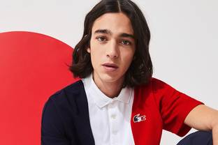 Lacoste представил коллекцию спортивной одежды с графическим дизайном