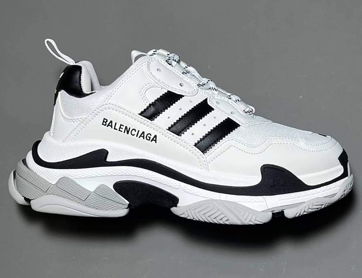 Photo Credits: Modelo Adidas X Balenciaga Triple S, vía SBD.