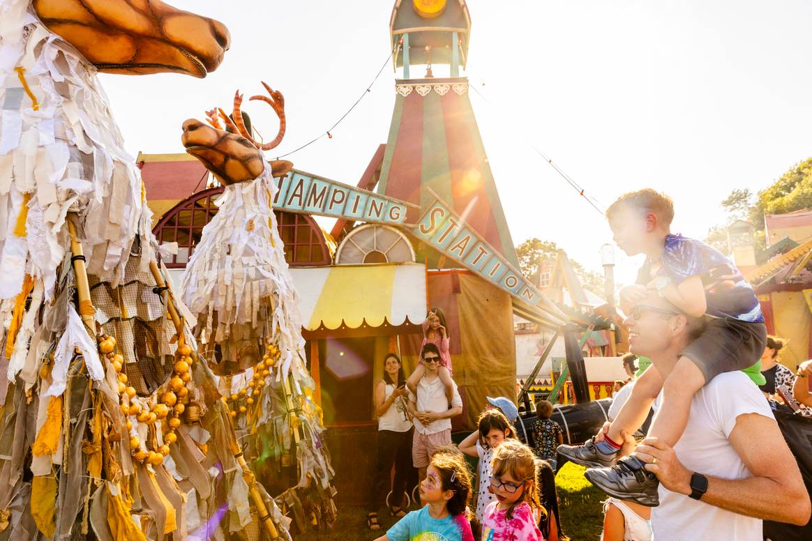 Camp Bestival atmosphere