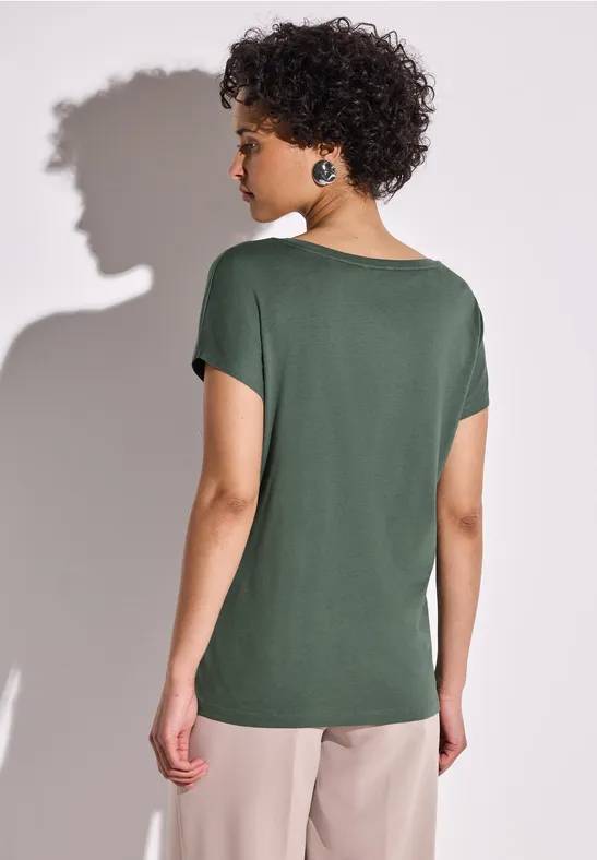 T-shirt avec texte sur film | Street One