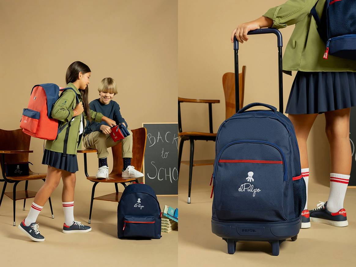 Colección para “la vuelta al cole” de El Pulpo diseñada junto a Safta.