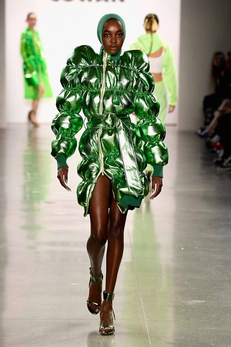 Christian Cowan goes for glitter and glamour for New York Fashion Week