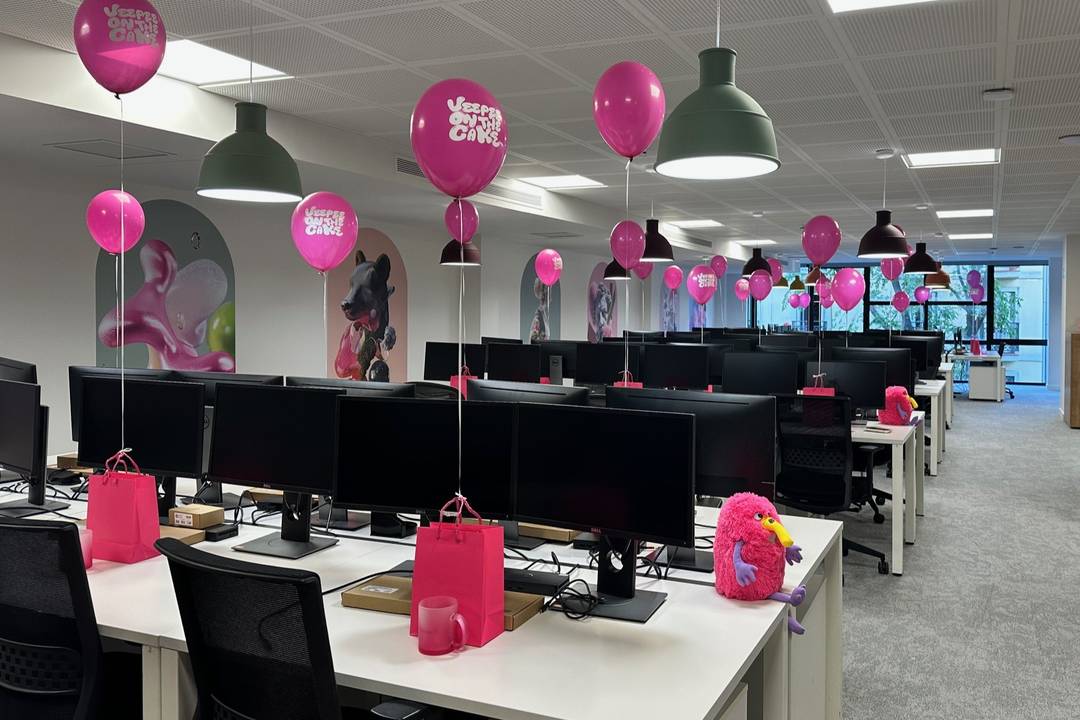 Nouveaux bureaux de Veepee à Madrid.