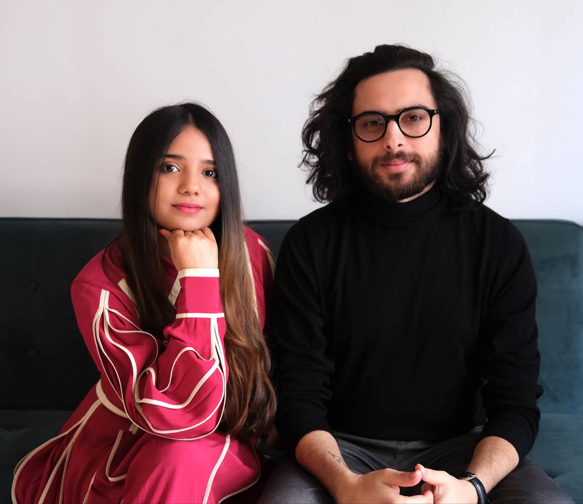 Yamini Banker et Soumil Sharma. Courtesy of The Silk Road