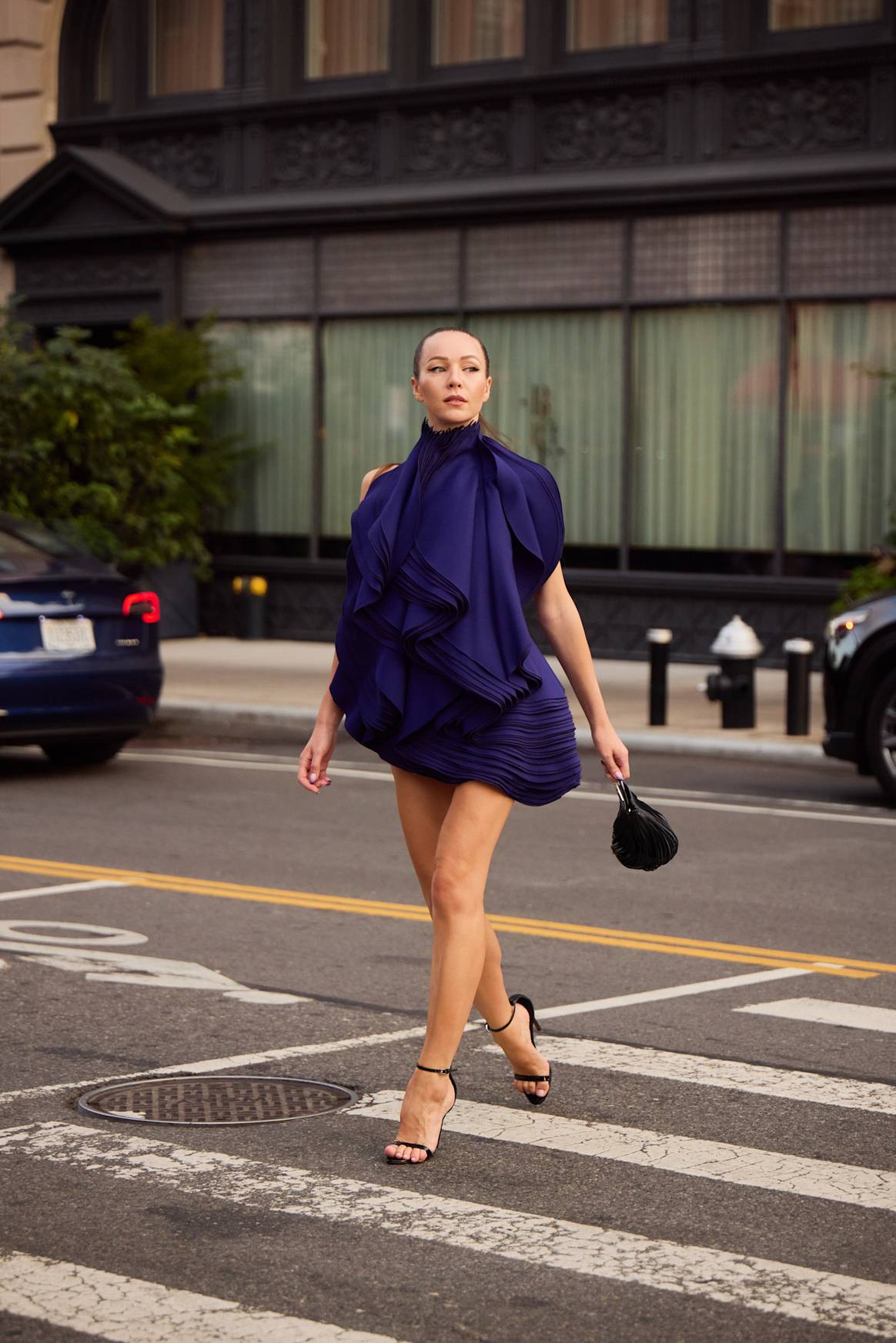 NYFW SS25 street style (el estilo de la calle).