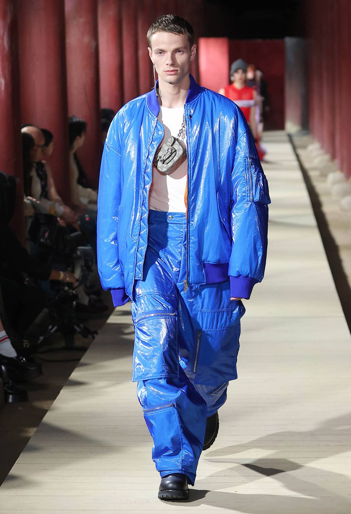 Photo Credits: Gucci, desfile de presentación en Seúl de la colección Crucero 2024. Fotografía de cortesía.