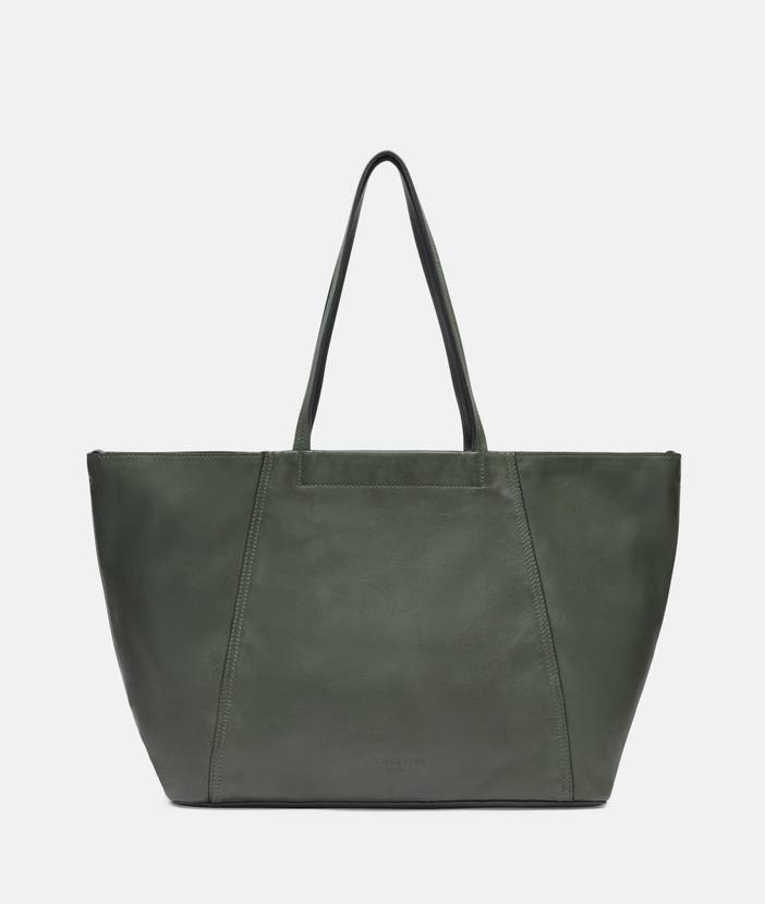 Großer Shopper aus Leder - Grün | liebeskind berlin