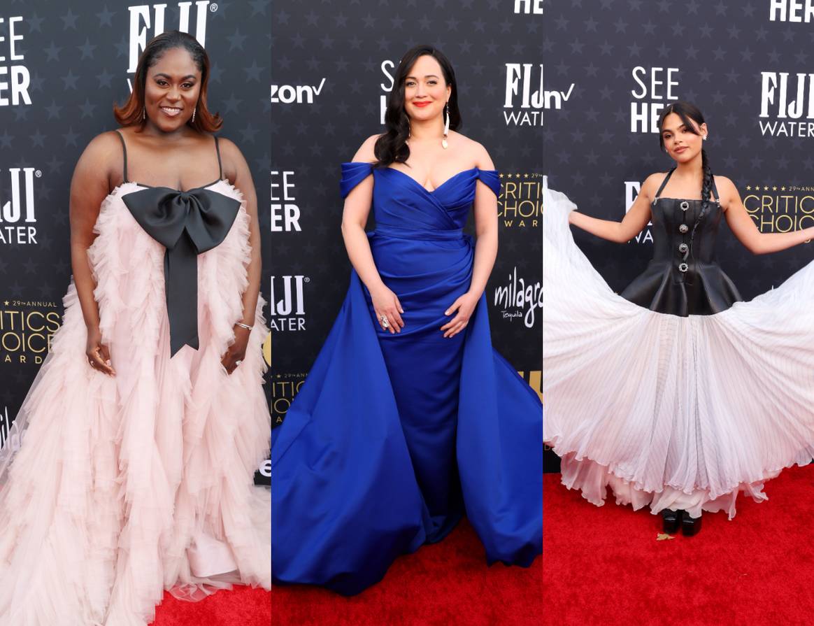 Danielle Brooks, Lily Gladstone and Ariana Greenblatt.