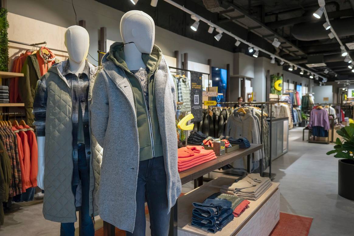 Neues Ladenbaukonzept: Der Camel-Active-Store in Trier (Bild: Camel Active)