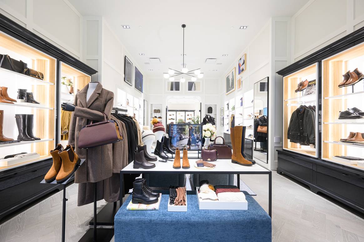 Interior Cole Haan store, Tysons, Virginia