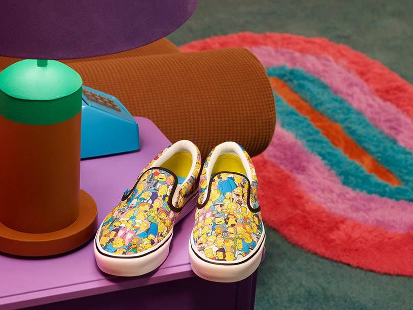 Les Simpson sont à l’honneur dans la nouvelle collection de Vans