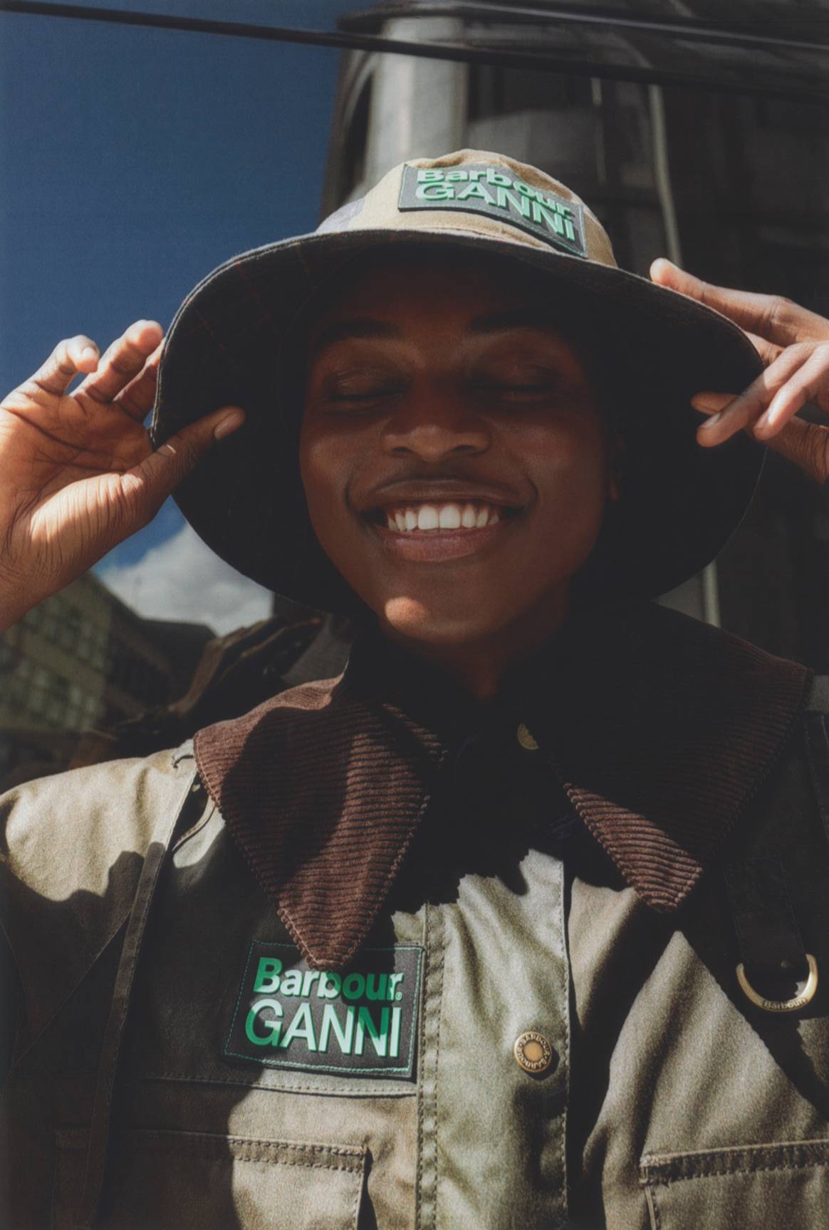Image: Barbour x Ganni