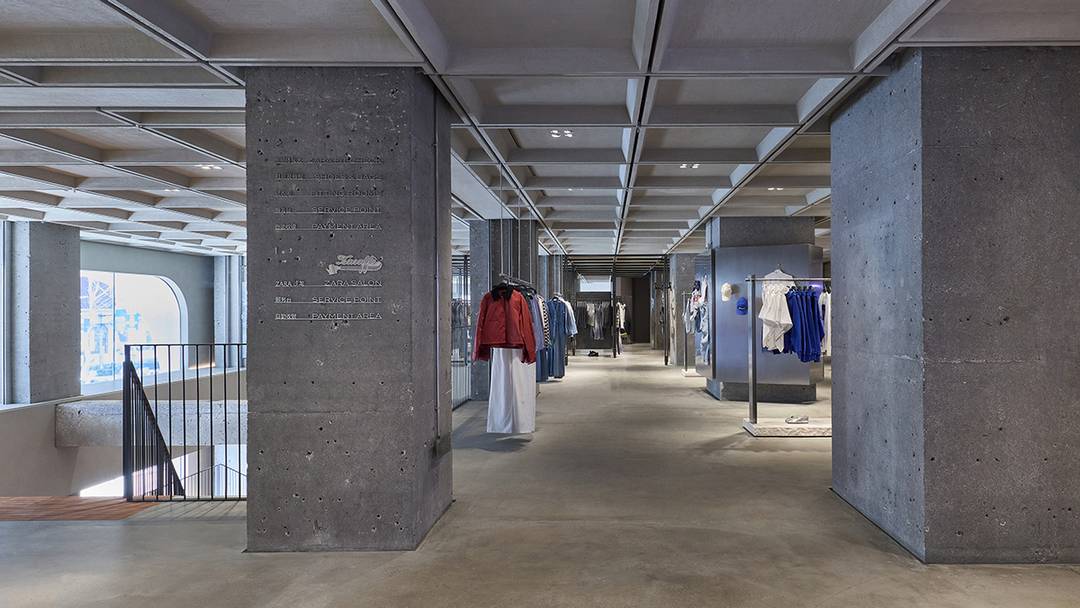 Flagship store von Zara in Nanjing (China).