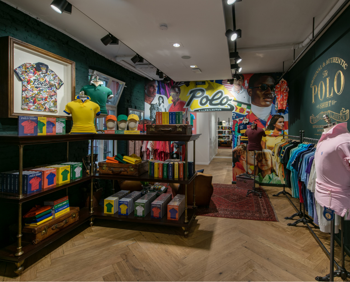 Ralph Lauren Polo Shirt Concept Store in Berlin