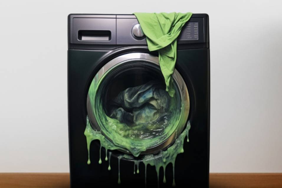 KI-generiertes Bild zur Illustration von Greenwashing.