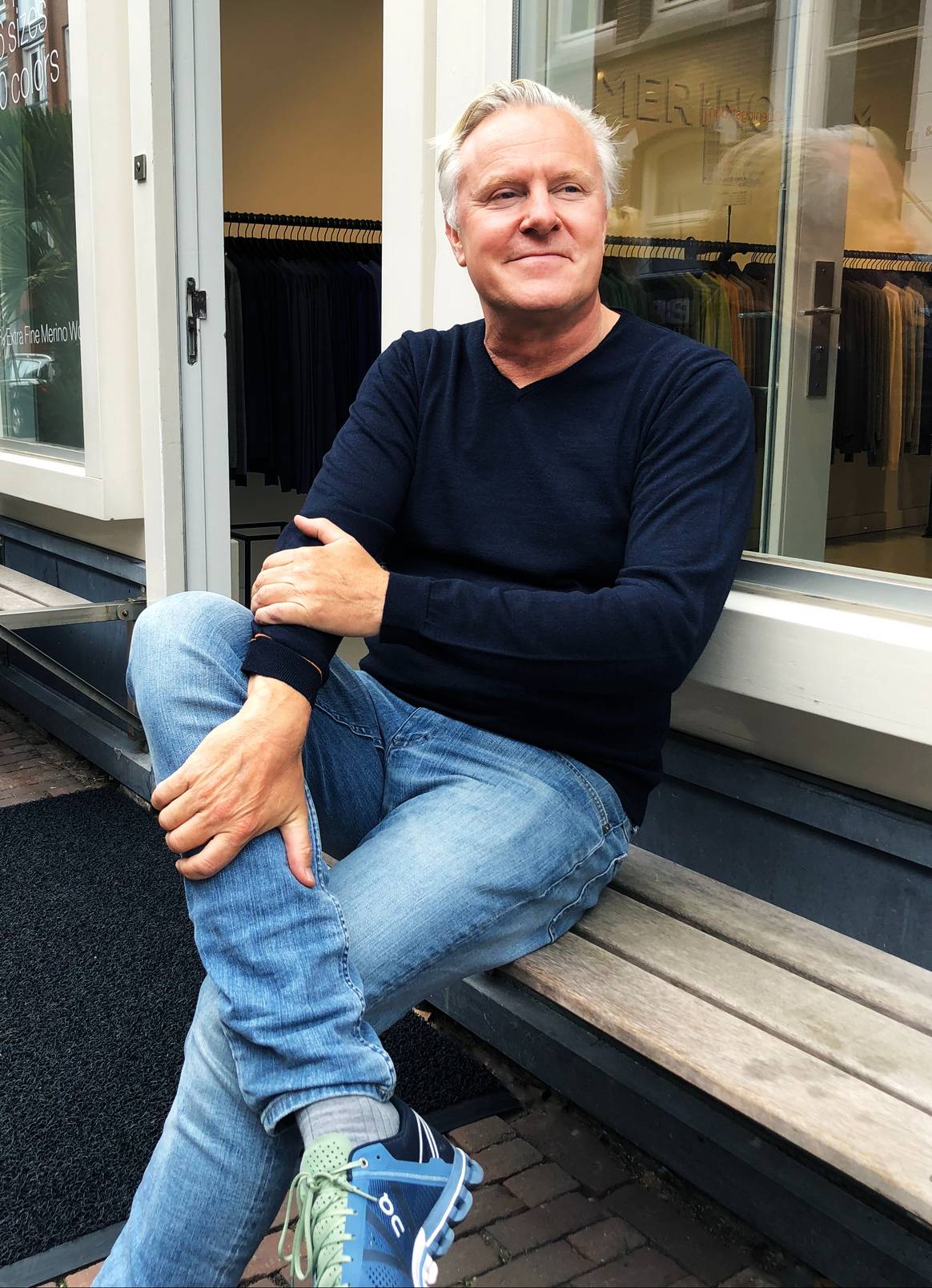Credits: Ron Beckers voor de winkel van Joe Merino in Amsterdam. Afbeelding: Joe Merino