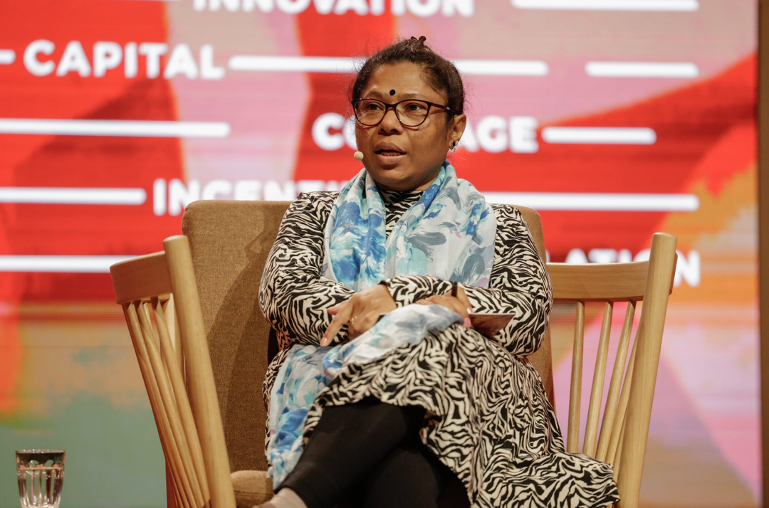 Kalpona Akter, uitvoerend directeur van het Bangladesh Centre for Worker Solidarity.